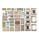 Stamperia Kivágatok - öntapadós - Tickets - Create Happiness Christmas - Ephemera (1 csomag)