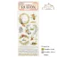 Stamperia Kaparós matrica - Garlands - Create Happiness Christmas - Rub-On (1 ív)