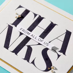 Spellbinders Préslap - Big Thanks - BetterPress (1 db)