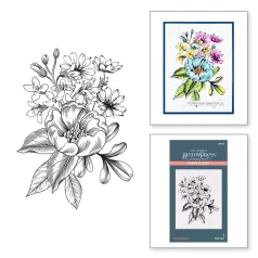 Spellbinders Préslap - Pressed Bouquet - BetterPress (1 db)