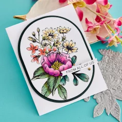 Spellbinders Préslap - Pressed Bouquet - BetterPress (1 db)