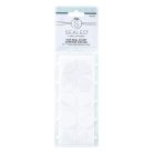 Spellbinders Kétoldalas ragasztó viaszpecsétekhez - Wax Seal Adhesive Circles - Wax Bead (50 db)