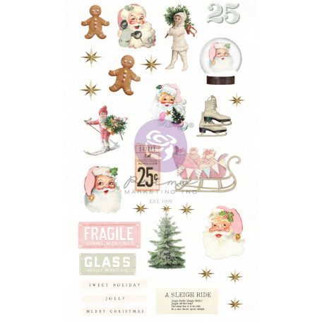 Prima Marketing Pufi matrica - Christmas Market - Magical - Puffy Stickers (1 csomag)