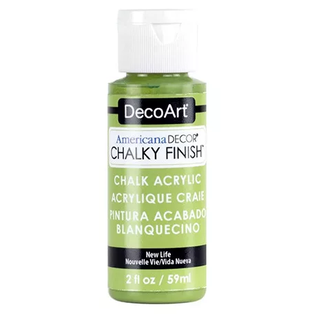DecoArt Krétafesték 59 ml - New Life - Americana Decor Chalky Finish (1 db)