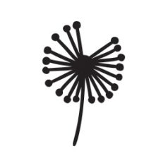   Aladine Viaszpecsét fej 20 mm - Pitypang - Dandelion - Wax Seal (1 db)