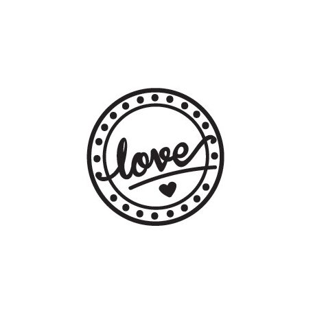 Aladine Viaszpecsét fej 20 mm - Szerelem - Love (English) - Wax Seal (1 db)