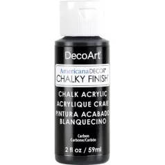   DecoArt Krétafesték 59 ml - Carbon - Americana Decor Chalky Finish (1 db)