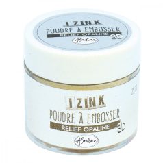   Aladine Domborítópor 25 ml - Pearly Opaline - Izink Embossing Powder (1 db)