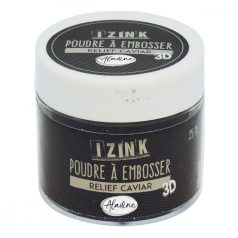   Aladine Domborítópor 25 ml - Black Caviar - Izink Embossing Powder (1 db)