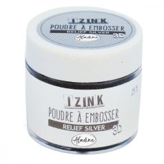   Aladine Domborítópor 25 ml - Silver - Izink Embossing Powder (1 db)