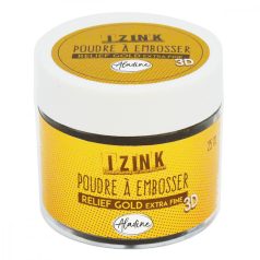   Aladine Domborítópor 25 ml - Gold Extra Fine - Izink Embossing Powder (1 db)