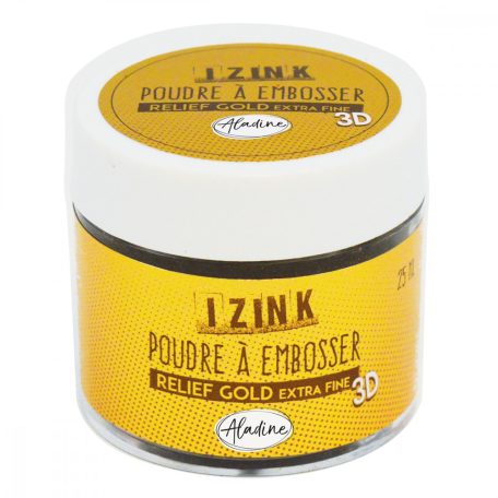 Aladine Domborítópor 25 ml - Gold Extra Fine - Izink Embossing Powder (1 db)