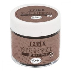   Aladine Domborítópor 25 ml - Copper - Izink Embossing Powder (1 db)