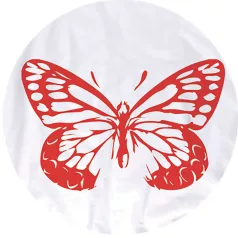   Aladine Textil Tintapárna - Piros / Santal Red - Izink Textile (1 db)