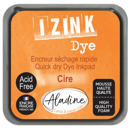 Aladine Tintapárna M - Wax Orange - Izink Dye (1 db)