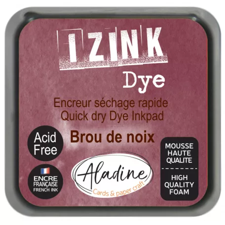 Aladine Tintapárna M - Wallnut Hull Brown - Izink Dye (1 db)