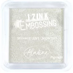   Aladine Tintapárna L - Fehér / White - Izink Embossing (1 db)