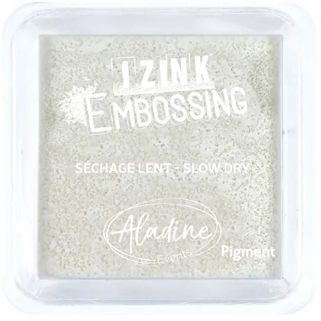 Aladine Tintapárna L - Fehér / White - Izink Embossing (1 db)