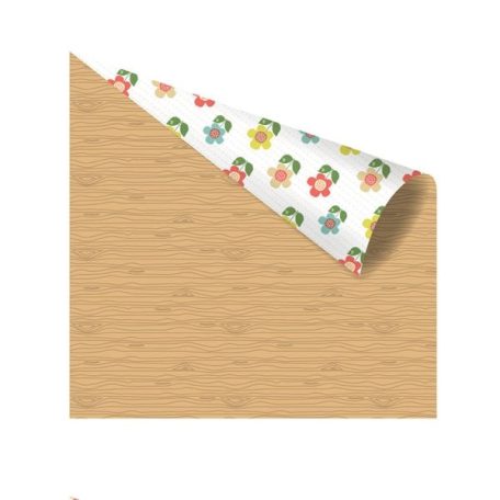 Prima Marketing Scrapbook papír 12"(30 cm) - Yuki - Lumber Grove (1 lap)