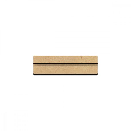 Gomille Állvány MDF motívumokhoz - 12X3.5cm - Shape Holder/Rack - Wood decoration (1 db)
