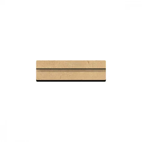 Gomille Állvány MDF motívumokhoz - 12X3.5cm - Shape Holder/Rack - Wood decoration (1 db)