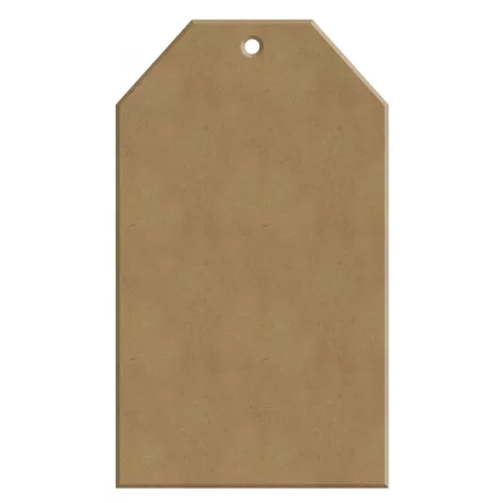 Gomille MDF dekoráció 6 mm - Címke - Table Number Tag 7x13cm - Wood decoration (1 db)