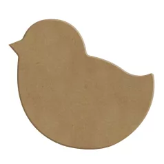   Gomille MDF dekoráció 6 mm - Csibe - Chick 6x5,4cm  - Wood decoration (1 db)