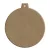 Gomille MDF dekoráció 6x7cm - Kis karácsonyi gömb - Small Christmas Ball (with hole) - Wood decoration (1 db)