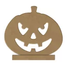 Gomille MDF dekoráció 6 mm - Gyertyatartó Tök - 12cm Candle Holder Pumpkin  - Wood decoration (1 db)