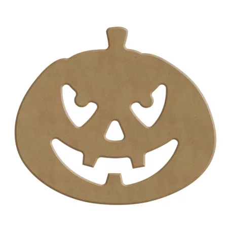 Gomille MDF dekoráció 6 mm - Gyertyatartó Tök - 12cm Candle Holder Pumpkin  - Wood decoration (1 db)