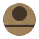 Gomille MDF dekoráció 6 mm - Gyertyatartó Tök - 12cm Candle Holder Pumpkin  - Wood decoration (1 db)