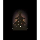 Gomille MDF dekoráció 6 mm - Gyertyatartó karácsonyfa - 12cm Candle Holder Christmas Tree - Wood decoration (1 db)
