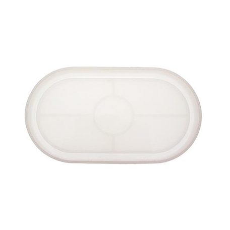 Stafil Öntőforma - Coaster oval - Silicone mold (1 db)