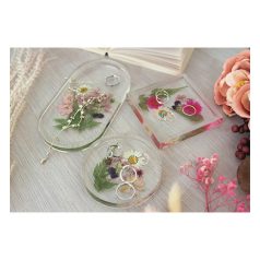 Stafil Öntőforma - Coaster oval - Silicone mold (1 db)