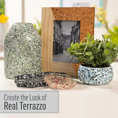 FolkArt Pehely - Terra Cotta Multi - Terrazzo Flakes (1 db)