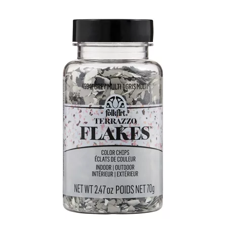 FolkArt Pehely - Grey Multi - Terrazzo Flakes (1 db)