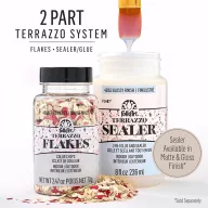   FolkArt Befejező matt medium - Matte - Terrazzo Sealer  (1 db)