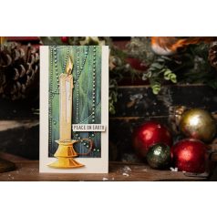   SIZZIX vágósablon 666331 - Candleshop - Tim Holtz - Thinlits Die Set  (1 csomag)