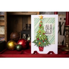   SIZZIX vágósablon 666332 - Trim a Tree - Tim Holtz - Thinlits Die Set  (1 csomag)