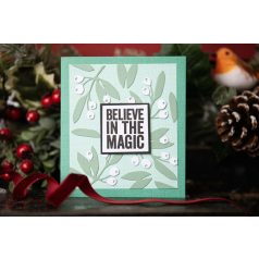   SIZZIX vágósablon 666333 - Festive Gatherings - Tim Holtz - Thinlits Die Set  (1 csomag)