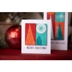   SIZZIX vágósablon 666335 - Holiday Blocks - Tim Holtz - Thinlits Die Set  (1 csomag)