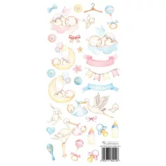   Paper Heaven Kivágóív - Hello Baby - Double-sided paper (1 ív)