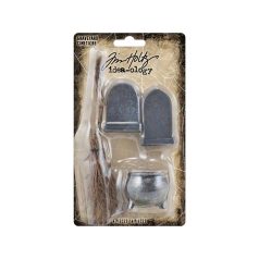   Tim Holtz Díszítőelem - Graveyard - Idea-ology Tim Holtz Halloween (1 csomag)