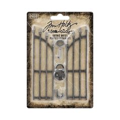   Tim Holtz Fém díszítőelem - Gothic Gates - Idea-ology Tim Holtz Halloween (1 csomag)