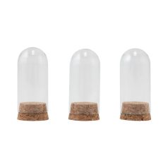   Tim Holtz Mini üveg kupola  - Display Domes Mini - Idea-ology Tim Holtz Halloween (3 db)