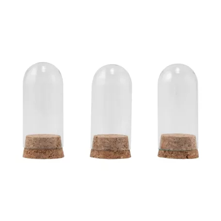 Tim Holtz Mini üveg kupola  - Display Domes Mini - Idea-ology Tim Holtz Halloween (3 db)