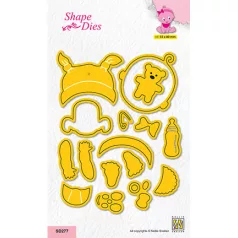   Nellie's Choice Vágósablon - Baby - Cutting Die (1 csomag)