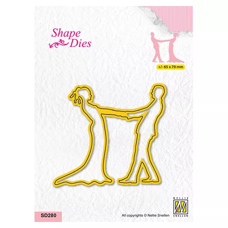 Nellie's Choice Vágósablon - Couple - Cutting Die (1 csomag)