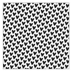   Nellie's Choice Domborító mappa - Hearts - 3D Embossing Folders (1 db)