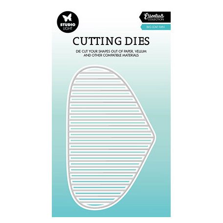 Studio Light Vágósablon - Big leaf fan Essentials nr.522 - Cutting Die (1 csomag)